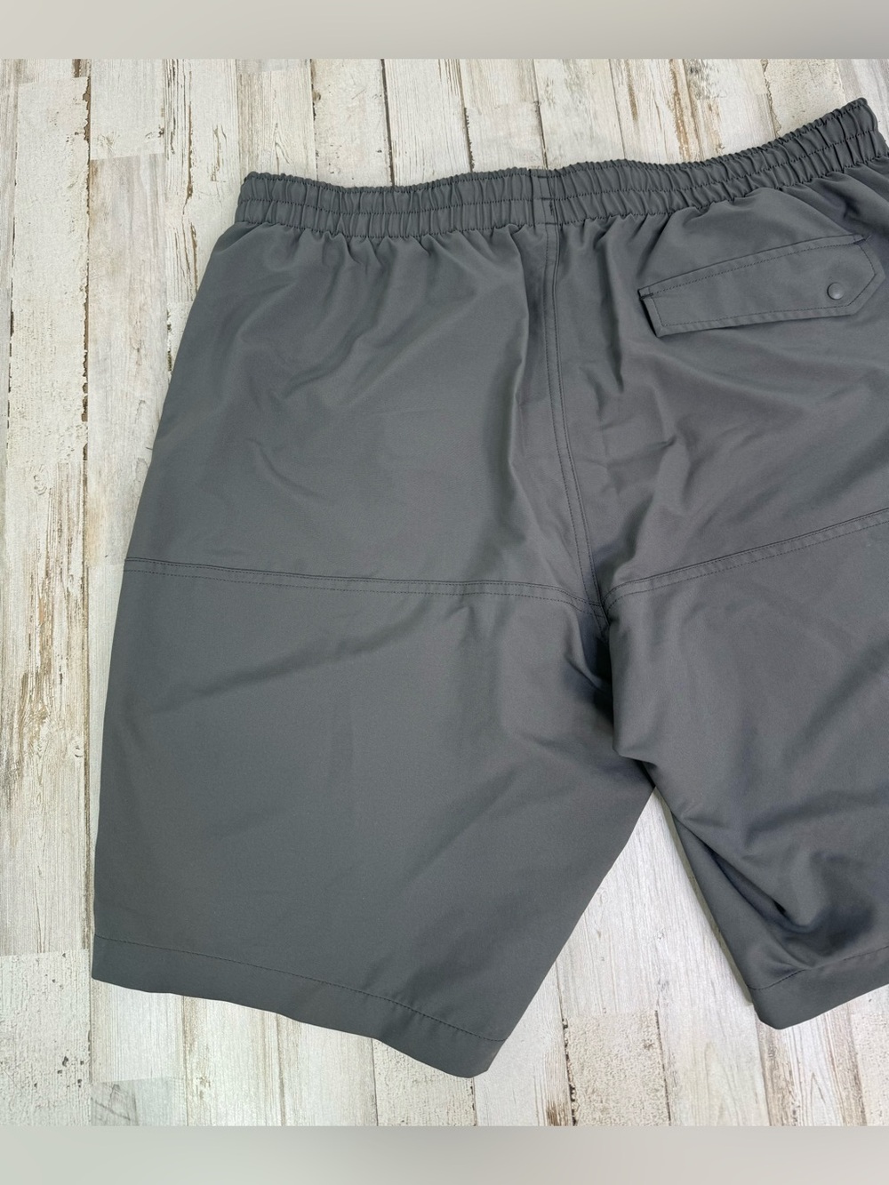Duluth Trading Co. Shorts Mens XL Gray Mesh Relaxed Drawstring Pockets 11 Inseam - Picture 9 of 9